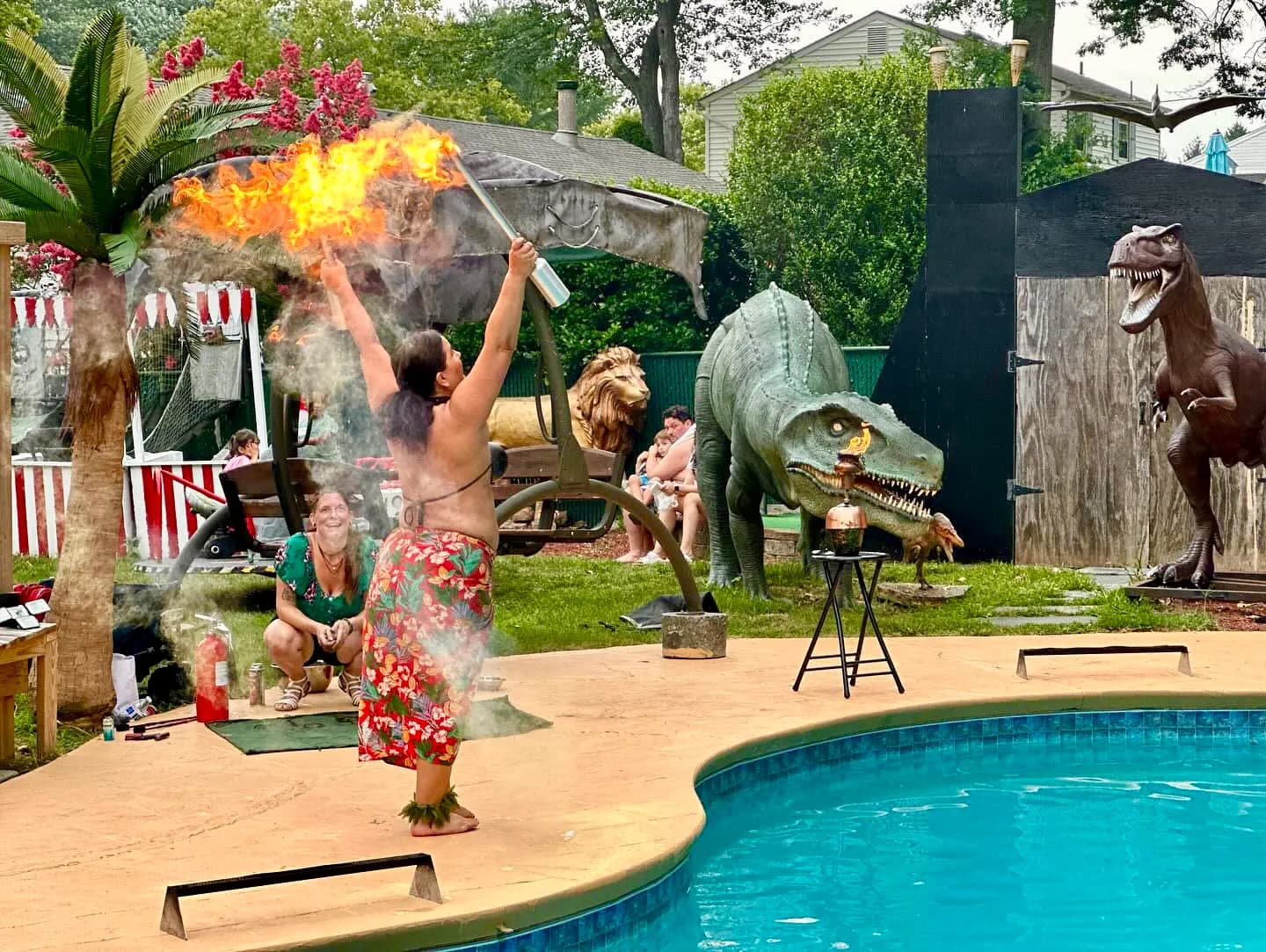 Lorenda island hula performance